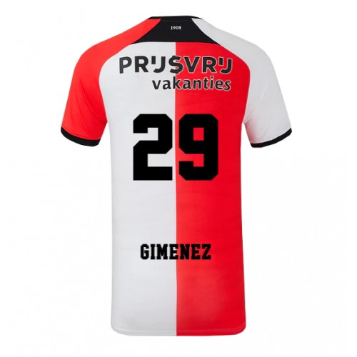 Moški Nogometni dresi Feyenoord Santiago Gimenez #29 Domači 2024-25 Kratek Rokav